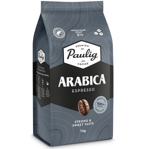Paulig Arabica Espresso, зерно, 1000 гр